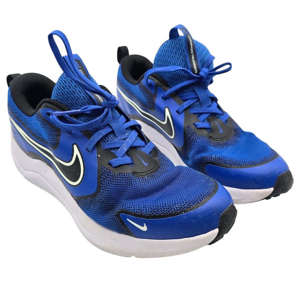 Nike Cosmic Runner Game Royal Blue Black Sneakers HM4402-407 Kids 6.5 Y